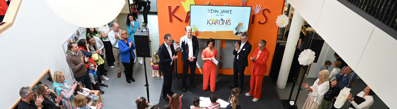 Ein Jahrzehnt Karlinis: 10 Jahre familienfreundliche Unterstützung