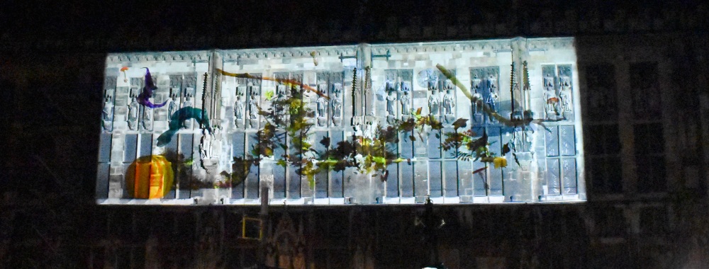 Moderne Kunst auf alten Mauern ©Hospizstiftung Region Aachen