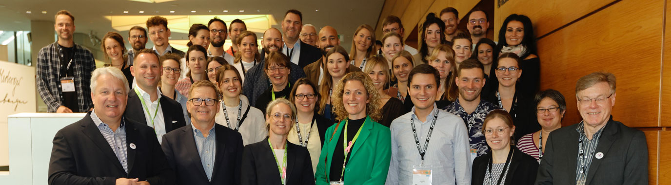 Gruppenbild Preisträger und Jury des Young Professionals Programm